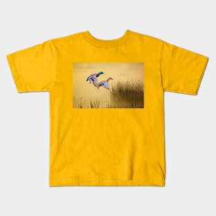 Male and Female Mallard Ducks Kids T-Shirt